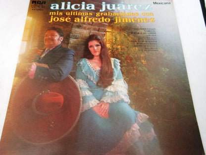 Alicia Juarez – Mis Ultimas Grabaciones Con Jose Alfredo Jimenez  (LP, Album, Mexico - 1975)