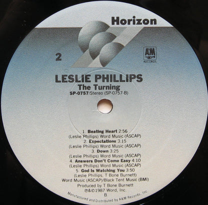 Leslie Phillips – The Turning (LP, Album, US - 1987)