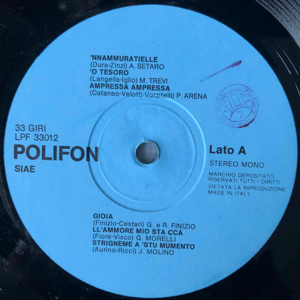 Various – 2° Festival Della Canzone Napoletana (LP, Italy)