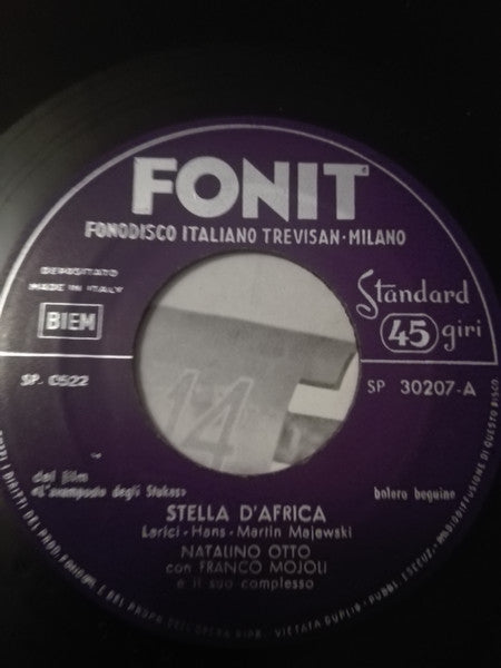 Natalino Otto – Stella D'Africa (7", Italy - 1958)