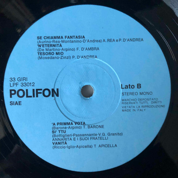 Various – 2° Festival Della Canzone Napoletana (LP, Italy)
