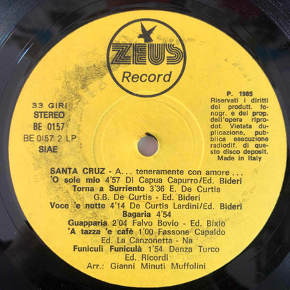 Santa Cruz (18) – A... Teneramente Con Amore... (LP, Album, Italy - 1985)