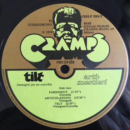 Arti & Mestieri – Tilt - Immagini Per Un Orecchio (LP, Album, Italy - 1974)