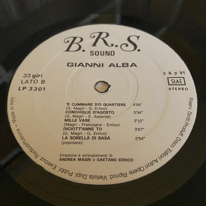 Gianni Alba – Gianni Alba (LP, Album, Italy - 1991)