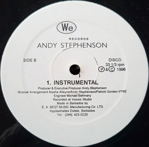 Andy Stephenson – Whoa Gean  (12", Barbados)