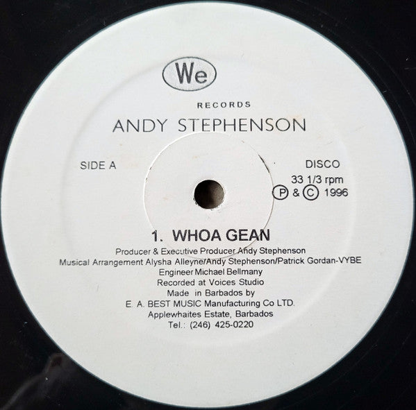 Andy Stephenson – Whoa Gean  (12", Barbados)