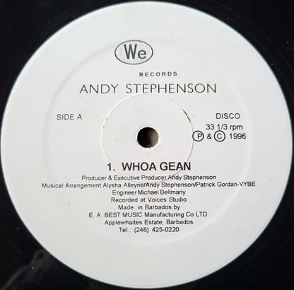 Andy Stephenson – Whoa Gean  (12", Barbados)