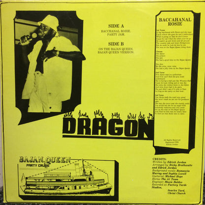 Mighty Dragon – Bacchanal Rosie (12", Barbados - 1989)