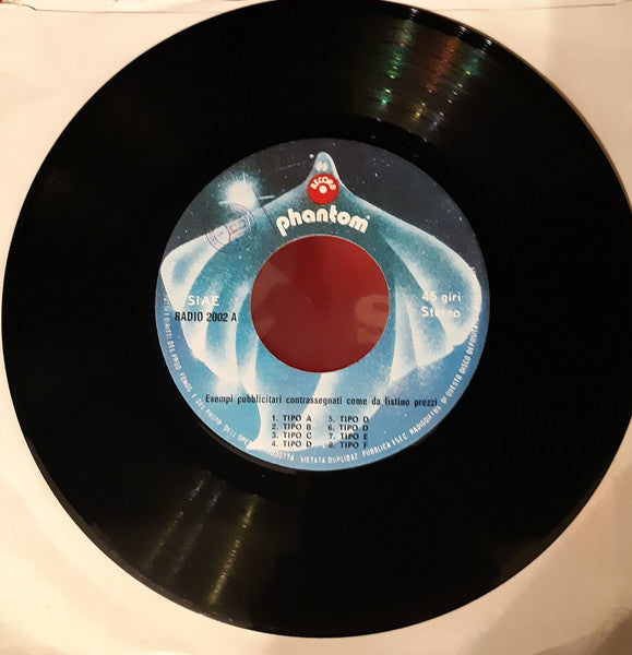 Unknown Artist – Esempi Pubblicitari/Esempi Stacchetti E Sigle Personalizzate (7", Italy)