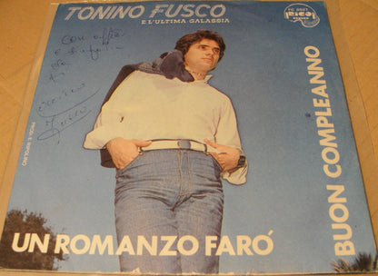 Tonino Fusco, L'Ultima Galassia – Un Romanzo Farò (7", Italy - 1981)
