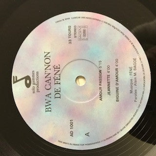 Bwa Can'Non –  Bwa Can'Non de Féné (LP, Martinique)