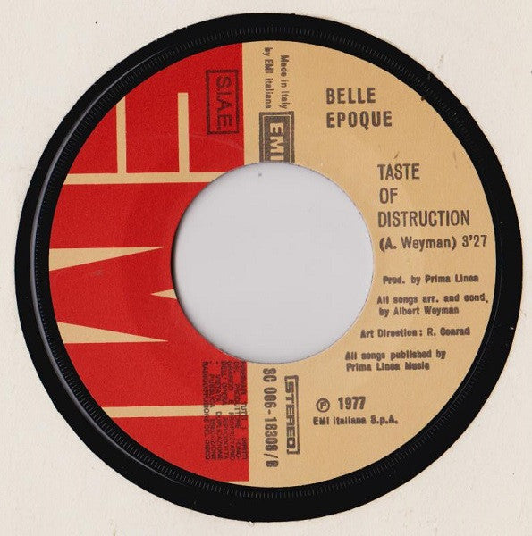 Belle Epoque – Bamalama Medley (7", Italy - 1978)