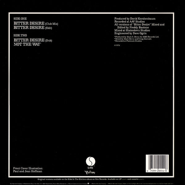 Kids In The Kitchen – Bitter Desire (12", US - 1986)