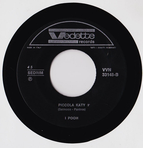 Pooh – In Silenzio / Piccola Katy (7", Italy - 1968)