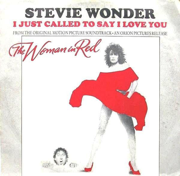 Stevie Wonder – I Just Called To Say I Love You (7", Italy - 1984)