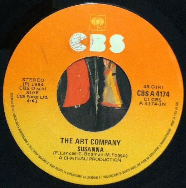 The Art Company – Susanna (7", Italy - 1984)
