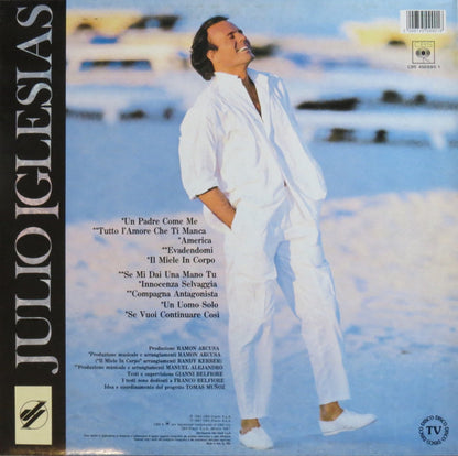 Julio Iglesias – Tutto L'Amore Che Ti Manca (LP, Album, Italy - 1987)