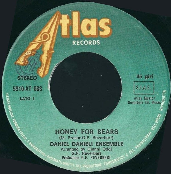 Daniel Danieli Ensemble – Honey For Bears / Good Vibrations (7", Italy - 1978)