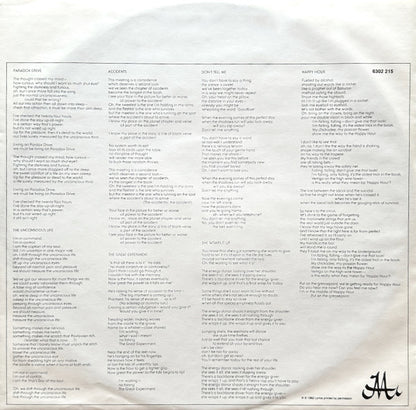 Peter Hammill – Enter K (LP, Album, Germany - 1982)