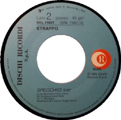 Strappo (2) – E Allora Dai (7", Italy - 1985)