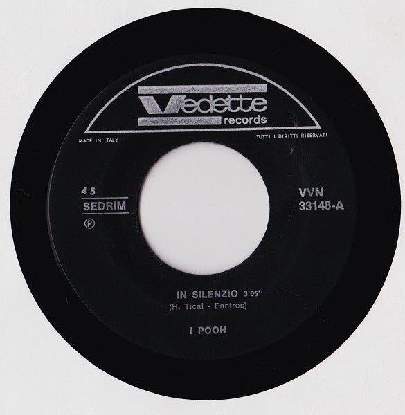 Pooh – In Silenzio / Piccola Katy (7", Italy - 1968)