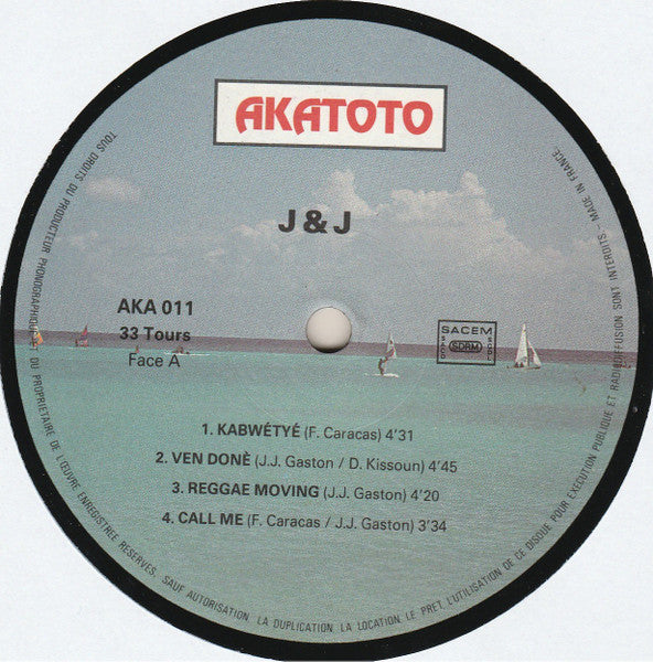 Jean-Jacques Gaston – Jessika (LP, Album, France - 1990)