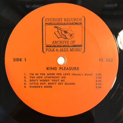 King Pleasure – King Pleasure (LP, Reissue, Compilation, US - 1972)