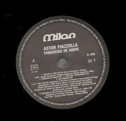Astor Piazzolla – Tanguedia De Amor (LP, Compilation, France - 1989)