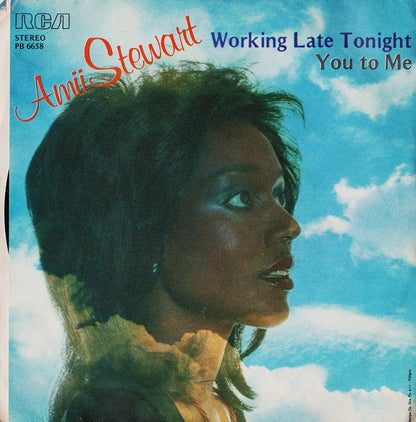 Amii Stewart – Working Late Tonight / You To Me (7", Italy - 1983)