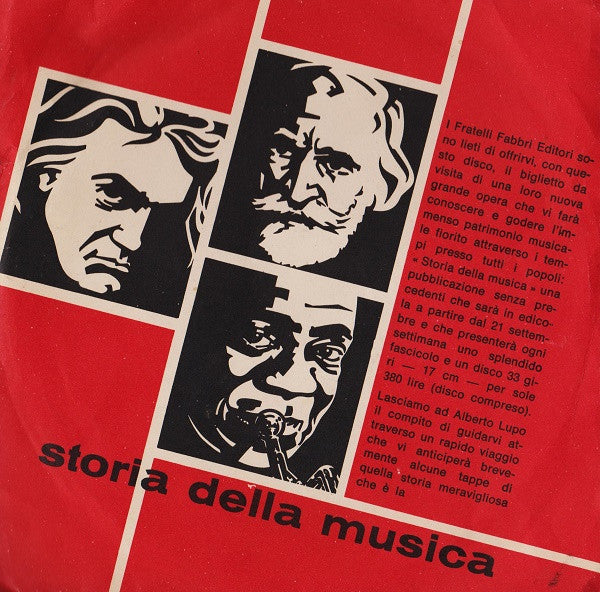 Unknown Artist – Storia Della Musica: Presentazione (7", Italy - 1964)