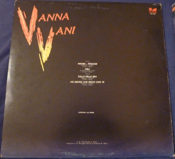 Vanna Vani – Amami... Pensami (LP, Italy - 1984)