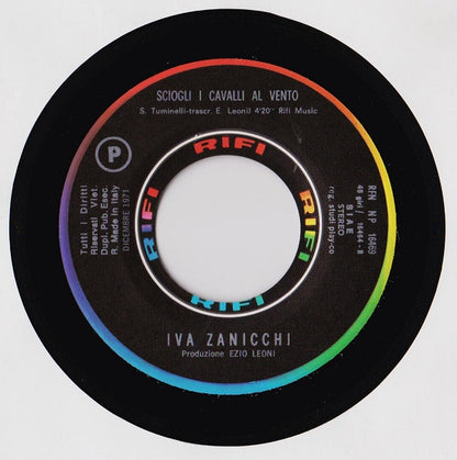 Iva Zanicchi – Coraggio E Paura (7", Italy - 1971)