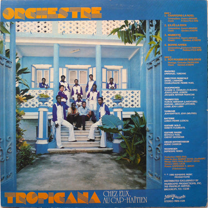 Orchestre Tropicana – Chez Eux, Au Cap-Haïtien (LP, Album, US - 1980)