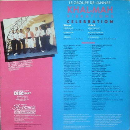 Khal-Mah Vibrations – Celebration (LP, US - 1988)