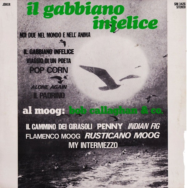 Bob Callaghan & Co. – Il Gabbiano Infelice - Here Is The Moog (LP, Italy - 1972)
