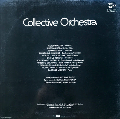 Gaetano Liguori Collective Orchestra – Gaetano Liguori Collective Orchestra (LP, Italy - 1976)