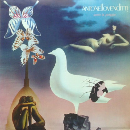 Antonello Venditti – Sotto La Pioggia (LP, Album, Italy - 1982)