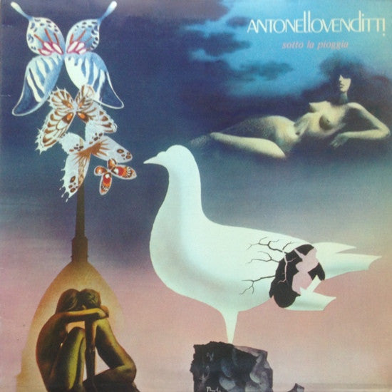 Antonello Venditti – Sotto La Pioggia (LP, Album, Italy - 1982)