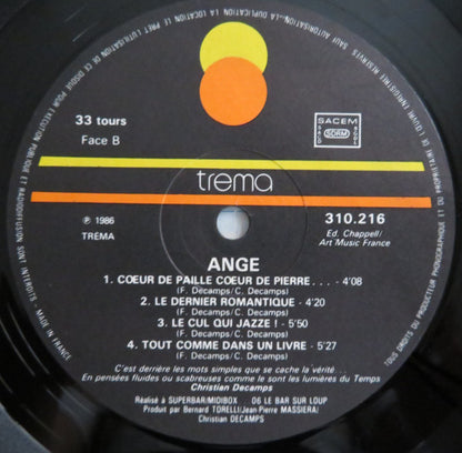 Ange (4) – Egna (LP, Album, France - 1986)