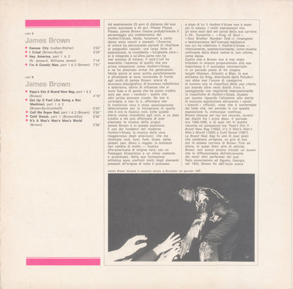 James Brown – James Brown (LP, Compilation, Italy - 1981)