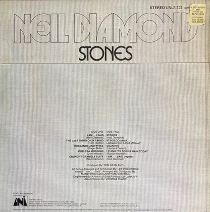 Neil Diamond – Stones (LP, Album, UK - 1971)