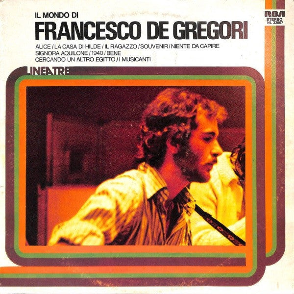 Francesco De Gregori – Il Mondo Di Francesco De Gregori (LP, Compilation, Italy - 1976)