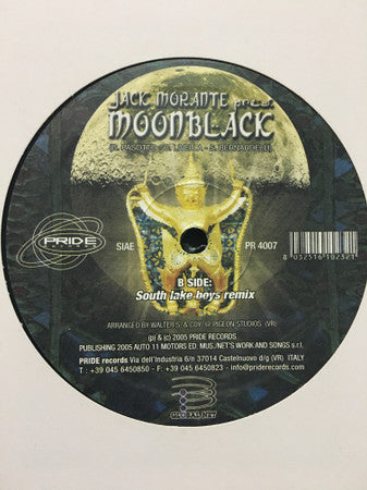 Jack Morante – Moonblack (12", Italy - 2005)