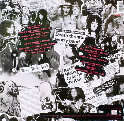 Mötley Crüe – Decade Of Decadence '81-'91 (LP, Compilation, Europe - 1991)