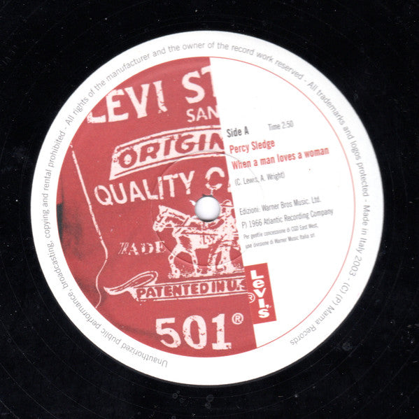 Percy Sledge, Free 2 Move – When A Man Loves A Woman / Odissey (12", Limited Edition, Italy - 2003)