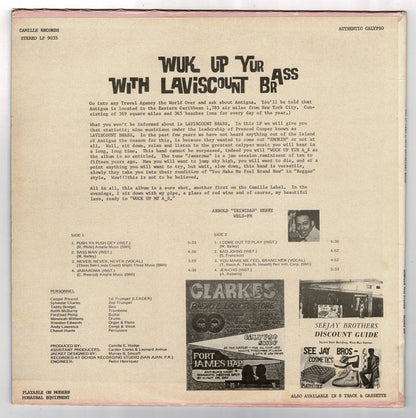 Laviscount Brass – Wuk Up Yur Ass With Laviscount Brass (LP, Album, Trinidad & Tobago - 1975)