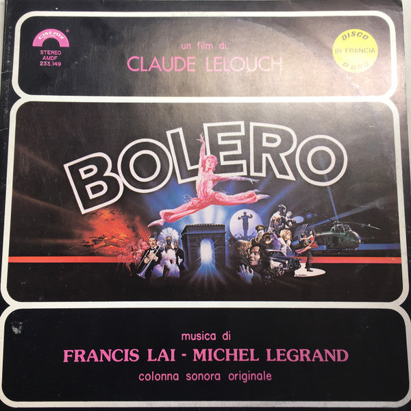 Francis Lai, Michel Legrand – Bolero (Colonna Sonora Originale) (LP, Album, Italy - 1981)