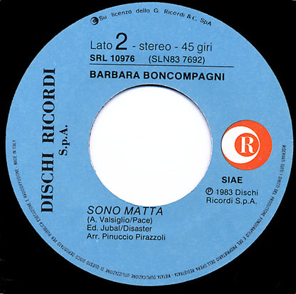 Barbara Boncompagni – Notte E Giorno (7", Italy - 1983)
