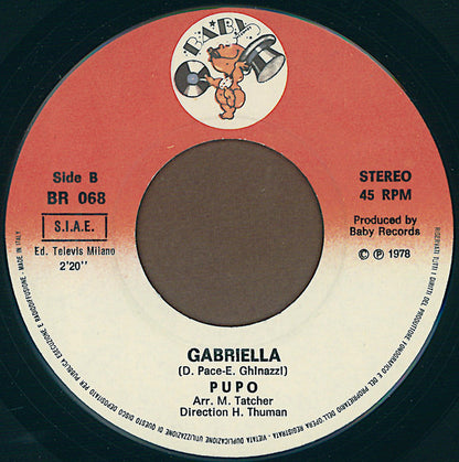 Pupo – Ciao (7", Italy - 1978)