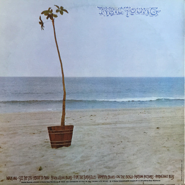 Neil Young – On The Beach (LP, Album, Reissue, Italy)